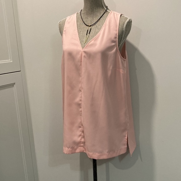 LORD & Taylor Pink Tank Top Large - Picture 6 of 12